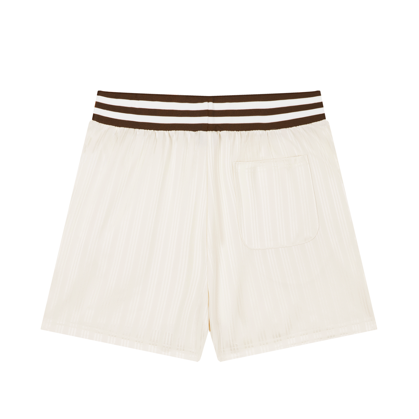 Striped Drawstring Shorts w/logo