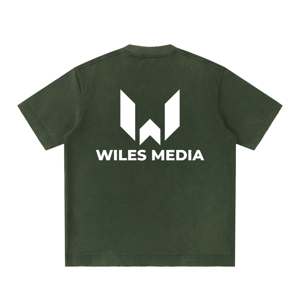 Vintage Washed Frayed T-Shirt