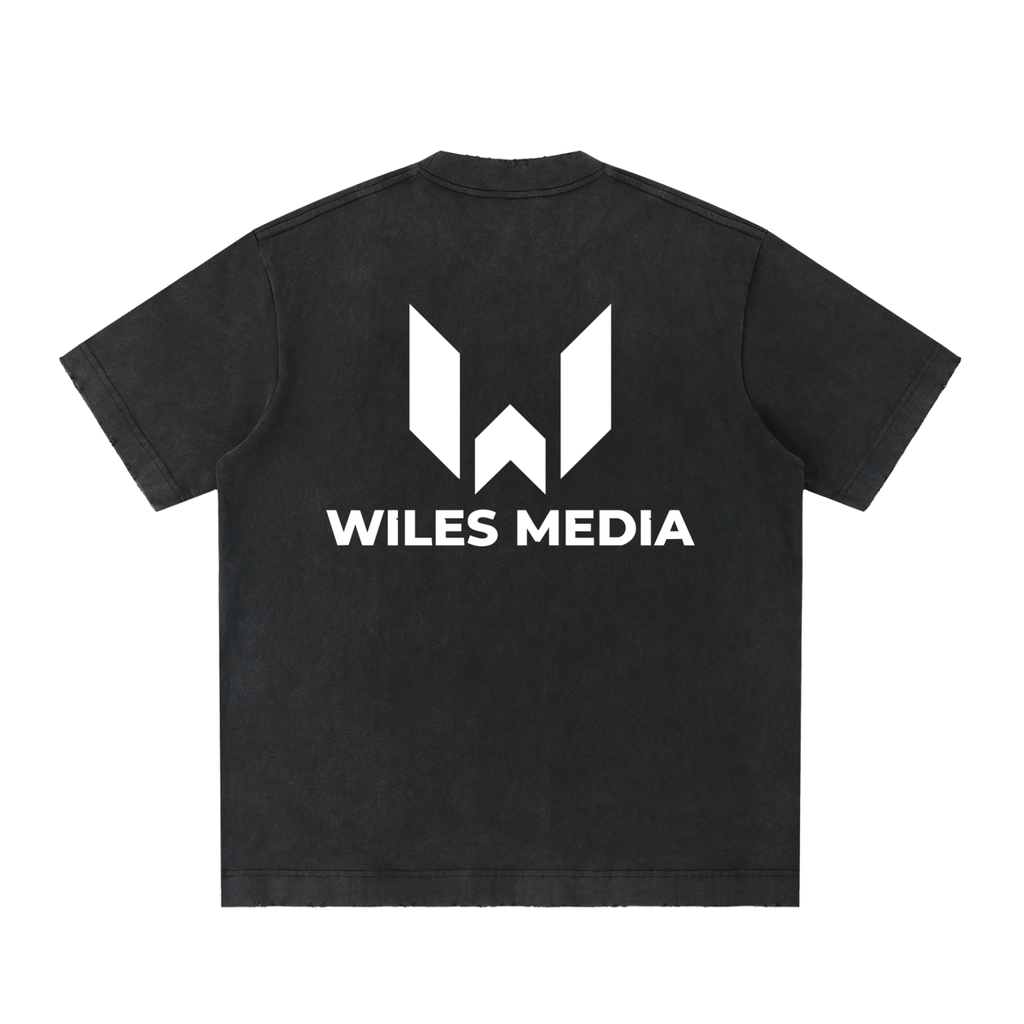 Vintage Washed Frayed T-Shirt