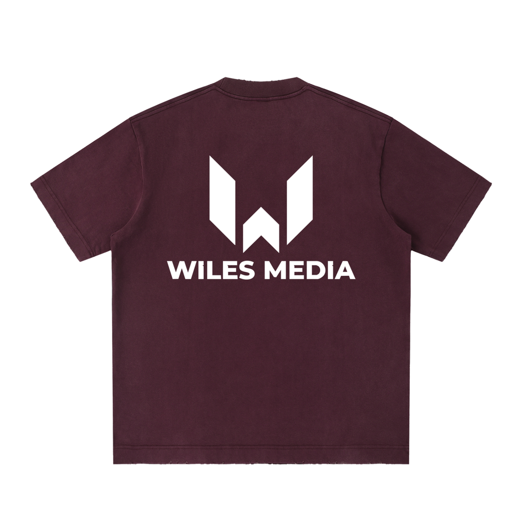 Vintage Washed Frayed T-Shirt