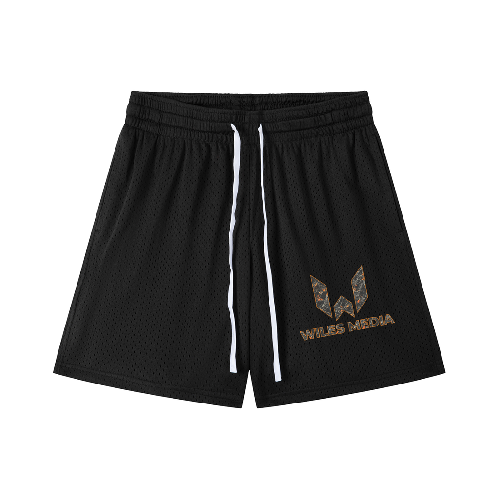 Mesh Shorts w/Drawstring
