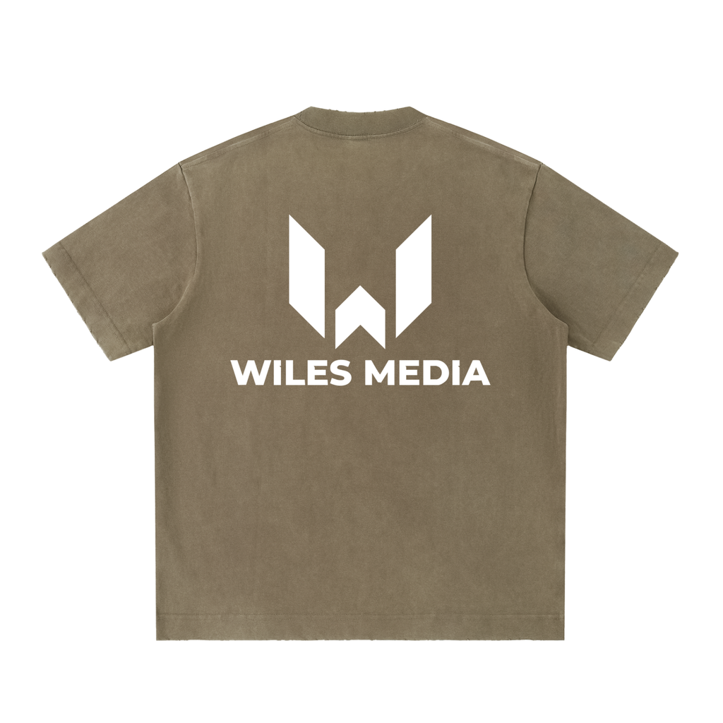 Vintage Washed Frayed T-Shirt