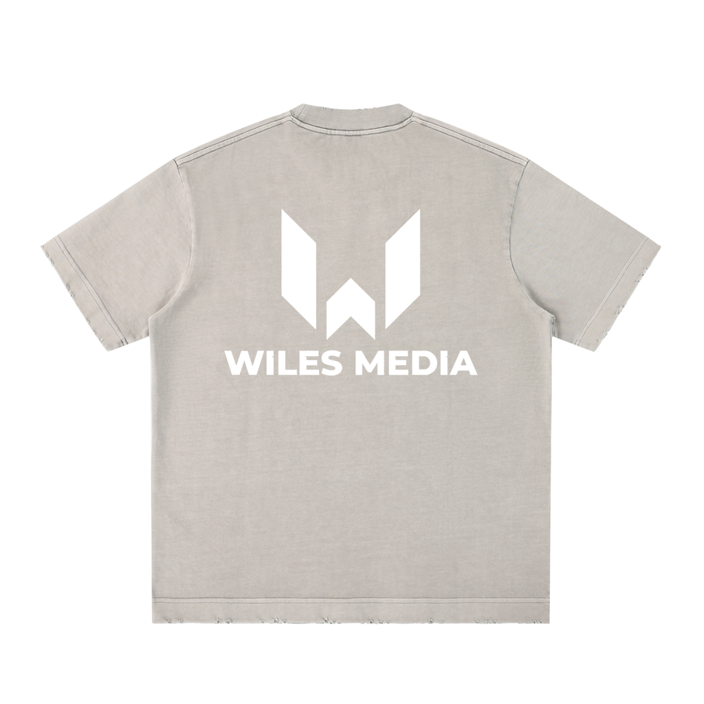 Vintage Washed Frayed T-Shirt