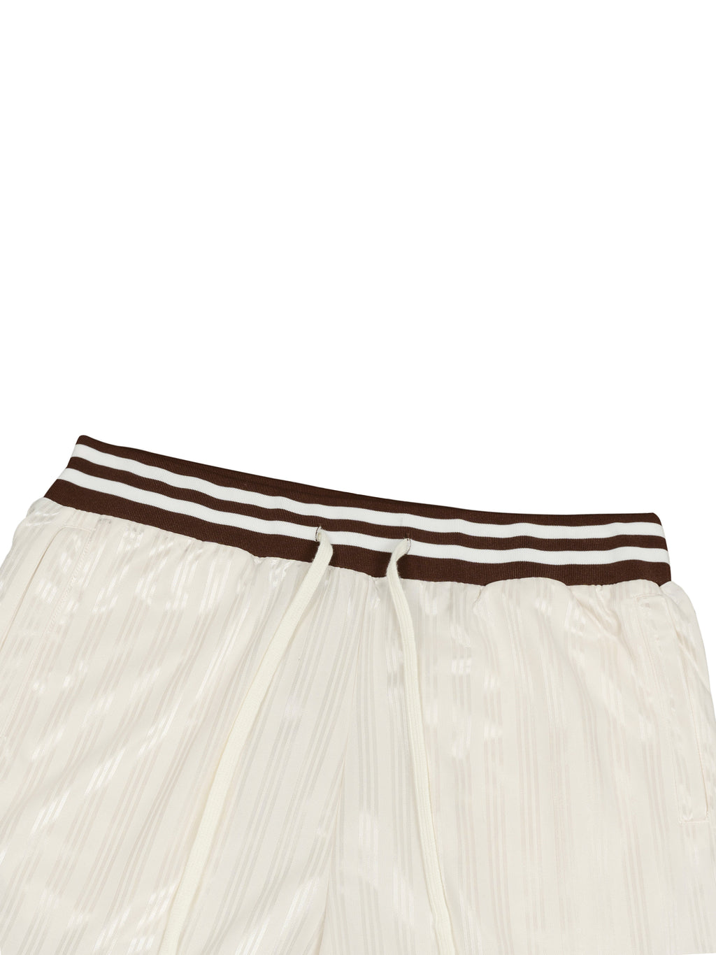 Striped Drawstring Shorts w/logo